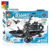 WOMA C0546 0546 Xếp hình kiểu  SWAT SPECIAL FORCE SWAT Battle Command Ship Tàu Chỉ Huy Đánh Trận Của Lực Lượng đặc Nhiệm 981 khối