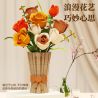 BEAUTY AND 13066 BÌNH HOA HỒNG bộ đồ chơi xếp lắp ráp ghép mô hình Creator BUNCH OF FLOWERS Sáng Tạo 868 khối