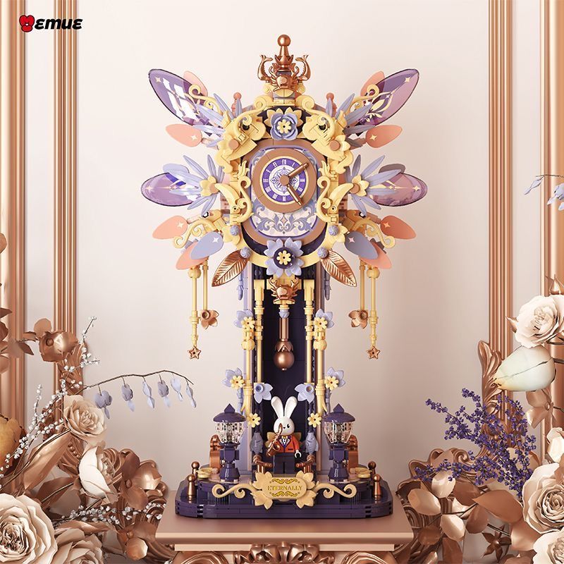 EMUE EM0003 0003 MIYUE BELL TOWER bộ đồ chơi xếp lắp ráp ghép mô hình Arts & Crafts