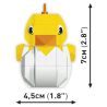 COBI 20016 GÀ PHỤC SINH bộ đồ chơi xếp lắp ráp ghép mô hình Creator EASTER CHICK Sáng Tạo 82 khối