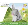 COBI 20015 BUNNY PHỤC SINH bộ đồ chơi xếp lắp ráp ghép mô hình Creator EASTER BUNNY Sáng Tạo 65 khối
