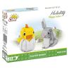 COBI 20015 BUNNY PHỤC SINH bộ đồ chơi xếp lắp ráp ghép mô hình Creator EASTER BUNNY Sáng Tạo 65 khối