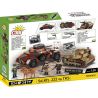 COBI 2656 SD.KFZ. 222 VS TKS 1:28 tỷ lệ 1:28 bộ đồ chơi xếp lắp ráp ghép mô hình Military Army SD.KFZ. 222 VS TKS - LIMITED EDITION Quân Sự Bộ Đội 824 khối