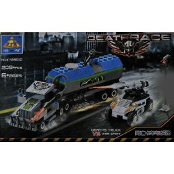 Kazi KY89010 89010 XE TẢI TỬ THẦN VÀ LINH HỒN CHIẾN TRANH bộ đồ chơi xếp lắp ráp ghép mô hình DEATHRACE DEATHS TRUCK VS WAR SPIRIT 209 khối