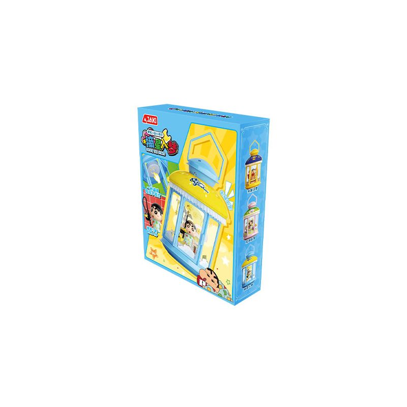 JAKI HK603 CRAYON SHIN-CHAN CHỌN CÁC NGÔI SAO VÀO NHỮNG GIẤC MƠ ÁNH SÁNG BAN ĐÊM XUNG QUANH bộ đồ chơi xếp lắp ráp ghép mô hình Movie & Game Phim Và Trò Chơi