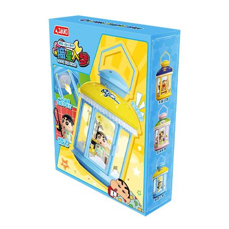 JAKI HK603 CRAYON SHIN-CHAN CHỌN CÁC NGÔI SAO VÀO NHỮNG GIẤC MƠ ÁNH SÁNG BAN ĐÊM XUNG QUANH bộ đồ chơi xếp lắp ráp ghép mô hình Movie & Game Phim Và Trò Chơi
