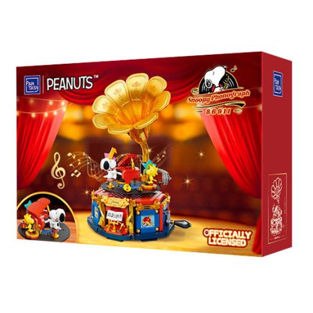 PANTASY 86911 SNOOPY CHƠI TIỆC TÙNG PARTY bộ đồ chơi xếp lắp ráp ghép mô hình Movie & Game PEANUTS Phim Và Trò Chơi 800 khối