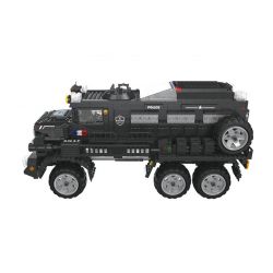 WOMA C0558 0558 non  XE LENCO BEARCAT VÀ MÁY BAY CỦA LỰC LƯỢNG ĐẶC NHIỆM MỸ bộ đồ chơi xếp lắp ráp ghép mô hình Swat Special Force SWAT CORPS 2393 khối