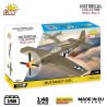 COBI 5869 MUSTANG P-51B FIGHTER 1:48 tỷ lệ 1:48 bộ đồ chơi xếp lắp ráp ghép mô hình Military Army Quân Sự Bộ Đội 158 khối