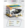 SEMBO 714564 THẾ GIỚI CỦA NHỮNG CHIẾC XE NỔI TIẾNG 714564 bộ đồ chơi xếp lắp ráp ghép mô hình Racers Đua Tốc Độ 306 khối