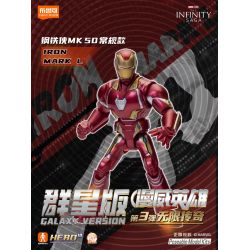 BLOKEES 81113 MARVEL HERO STARS EDITION 3 HUYỀN THOẠI VÔ HẠN bộ đồ chơi xếp lắp ráp ghép mô hình Super Heroes Siêu Nhân Anh Hùng