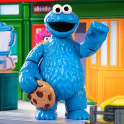 BLOKEES 74812 SESAME STREET PHIÊN BẢN MA THUẬT QUÁI VẬT COOKIE NGỌT NGÀO bộ đồ chơi xếp lắp ráp ghép mô hình Movie & Game Phim Và Trò Chơi 21 khối