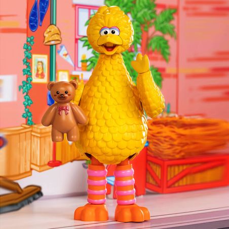 BLOKEES 74813 SESAME STREET PHIÊN BẢN MA THUẬT BIG BIRD bộ đồ chơi xếp lắp ráp ghép mô hình Movie & Game Phim Và Trò Chơi 23 khối
