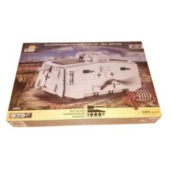 COBI 2983 XE TĂNG A7V CỦA ĐỨC 1:32 tỷ lệ 1:32 bộ đồ chơi xếp lắp ráp ghép mô hình Military Army STURMPANZERWAGEN A7V NR. 563 "WOTAN" Quân Sự Bộ Đội 575 khối