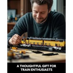 NIFELIZ NF10296 10296 DDA40X FAIN DIESEL ĐẦU MÁY bộ đồ chơi xếp lắp ráp ghép mô hình City Thành Phố 1603 khối