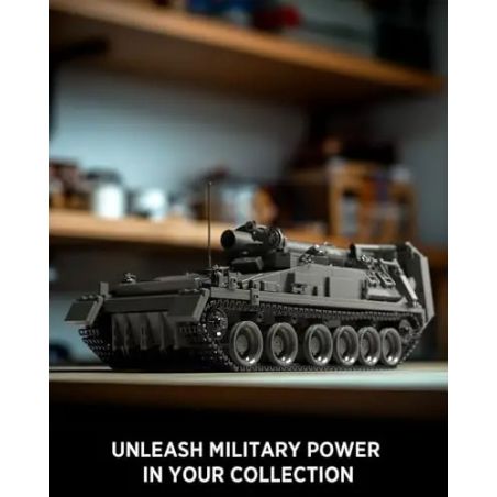 NIFELIZ NF10291 10291 QUÂN ĐỘI NGA 2S4 "HOA TULIP" VỮA NẶNG bộ đồ chơi xếp lắp ráp ghép mô hình Military Army 2S4 MILITARY TANK Quân Sự Bộ Đội 1438 khối