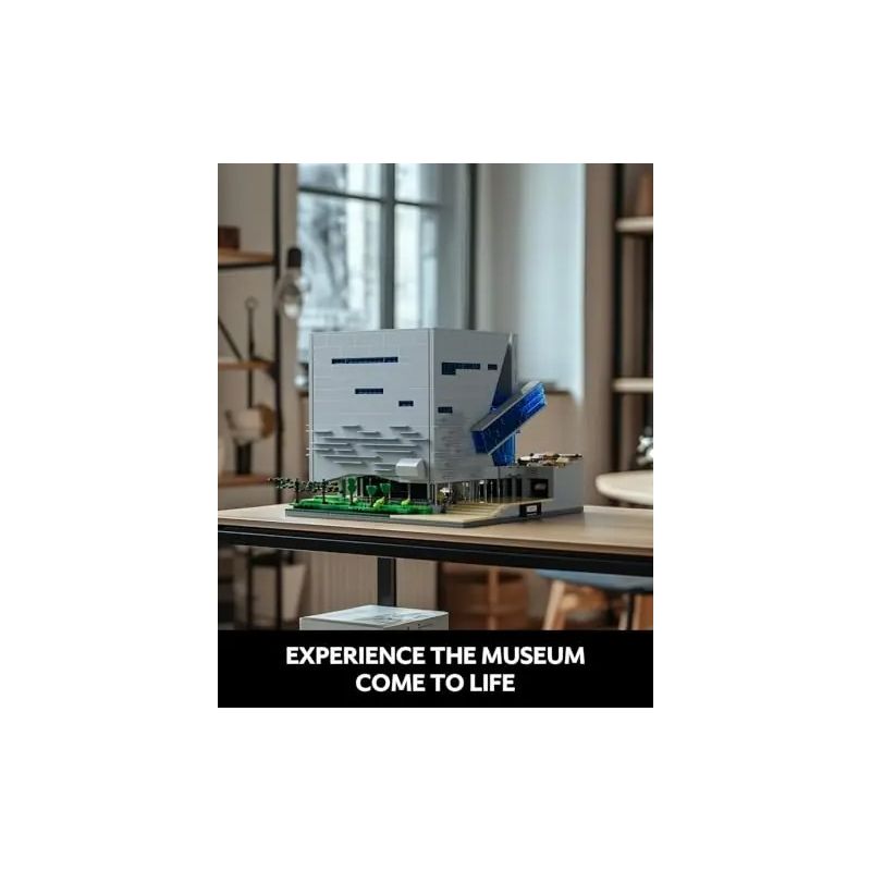 NIFELIZ NF10286 10286 BẢO TÀNG KHOA HỌC TỰ NHIÊN PELOT Ở DALLAS PERRO bộ đồ chơi xếp lắp ráp ghép mô hình Creator MUSEUM OF NATURE AND SCIENCE Sáng Tạo 3373 khối