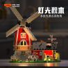 IAMBRICK 40201 HỘI THẢO VỀ SỮA WINDMILL bộ đồ chơi xếp lắp ráp ghép mô hình City WINDMILL DAIRY WORKSHOP Thành Phố 1310 khối