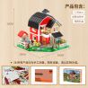 IAMBRICK 40202 TRANG TRẠI COTTAGE bộ đồ chơi xếp lắp ráp ghép mô hình City RANCH COTTAGE Thành Phố 1268 khối
