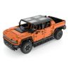 RASTAR 93600 93610 HUMMER EV ELECTRIC PICKUP tỷ lệ 1:10 bộ đồ chơi xếp lắp ráp ghép mô hình Technic HUMMER EV PICKUP Kỹ Thuật Công Nghệ Cao Mô Hình Phương Tiện 3756 khối