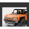 RASTAR 93600 93610 HUMMER EV ELECTRIC PICKUP tỷ lệ 1:10 bộ đồ chơi xếp lắp ráp ghép mô hình Technic HUMMER EV PICKUP Kỹ Thuật Công Nghệ Cao Mô Hình Phương Tiện 3756 khối