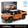 RASTAR 93600 93610 HUMMER EV ELECTRIC PICKUP tỷ lệ 1:10 bộ đồ chơi xếp lắp ráp ghép mô hình Technic HUMMER EV PICKUP Kỹ Thuật Công Nghệ Cao Mô Hình Phương Tiện 3756 khối