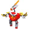 GOBRICKS 1205 CHIẾN BINH TÌNH YÊU THUẦN KHIẾT bộ đồ chơi xếp lắp ráp ghép mô hình Creator PURELOVE FIGHTER Sáng Tạo 230 khối