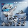 LELE BROTHER 8836 MÁY BAY CHIẾN ĐẤU TÀNG HÌNH J-20 8-IN-1 bộ đồ chơi xếp lắp ráp ghép mô hình Military Army Quân Sự Bộ Đội 1411 khối