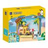 PANTASY 86910 SNOOPY VÉ DU LỊCH MÙA HÈ bộ đồ chơi xếp lắp ráp ghép mô hình Movie & Game SNOOPY'S SUITCASE Phim Và Trò Chơi 500 khối