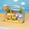 PANTASY 86910 SNOOPY VÉ DU LỊCH MÙA HÈ bộ đồ chơi xếp lắp ráp ghép mô hình Movie & Game SNOOPY'S SUITCASE Phim Và Trò Chơi 500 khối