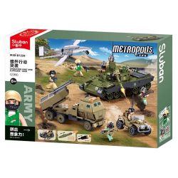 SLUBAN M38-B1259 B1259 1259 M38B1259 38-B1259 FU MENGCHENG SĂN BẮN VÀ HỦY DIỆT bộ đồ chơi xếp lắp ráp ghép mô hình Military Army Quân Sự Bộ Đội 579 khối