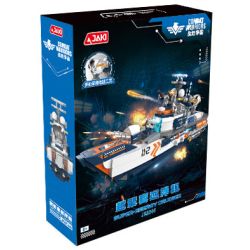 JAKI JK8566 8566 BATTLEFIELD SUPER FUSION CRUISER bộ đồ chơi xếp lắp ráp ghép mô hình