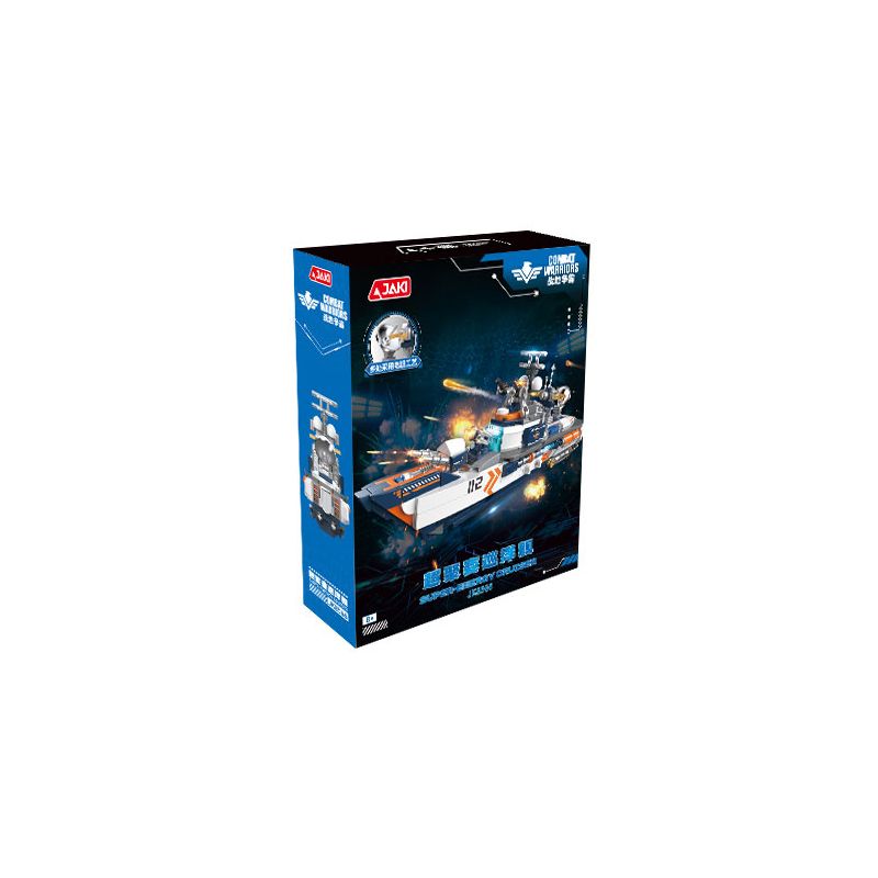 JAKI JK8566 8566 BATTLEFIELD SUPER FUSION CRUISER bộ đồ chơi xếp lắp ráp ghép mô hình