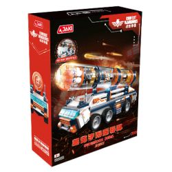 JAKI JK8567 8567 BATTLEFIELD TÊN LỬA LIÊN LỤC ĐỊA HYPERION bộ đồ chơi xếp lắp ráp ghép mô hình