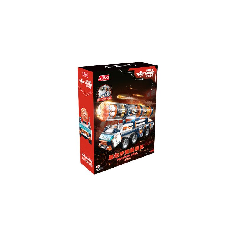 JAKI JK8567 8567 BATTLEFIELD TÊN LỬA LIÊN LỤC ĐỊA HYPERION bộ đồ chơi xếp lắp ráp ghép mô hình