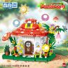 ZHEGAO 641002 THẾ GIỚI PANDORA NGÔI NHÀ NẤM bộ đồ chơi xếp lắp ráp ghép mô hình MUSHROOM 745 khối