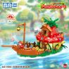 ZHEGAO 641004 THẾ GIỚI PANDORA THUYỀN NẤM bộ đồ chơi xếp lắp ráp ghép mô hình 998 khối