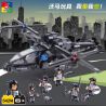 WOMA C0531 0531 Xếp hình kiểu  SWAT SPECIAL FORCE SWAT Falcon Armed Helicopter Trực Thăng Tấn Công Của Lực Lượng đặc Nhiệm 542 khối