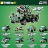 KEEPPLEY 42209 PHẢN ỨNG KẾT HỢP MÔ HÌNH BATTLEFIELD LION 8 bộ đồ chơi xếp lắp ráp ghép mô hình Military Army Quân Sự Bộ Đội 662 khối