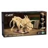 CADA DOUBLEE C59013 59013 MÔ HÌNH KHỦNG LONG BỘ XƯƠNG PHÁT SÁNG CỦA TRICERATOPS bộ đồ chơi xếp lắp ráp ghép mô hình 272 khối