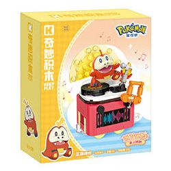 KEEPPLEY K20262 20262 POKÉMON PARTY CRUISE DARK FIRE SUCODILE DYNAMIC CAR bộ đồ chơi xếp lắp ráp ghép mô hình Movie & Game Phim Và Trò Chơi