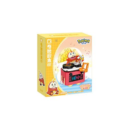 KEEPPLEY K20262 20262 POKÉMON PARTY CRUISE DARK FIRE SUCODILE DYNAMIC CAR bộ đồ chơi xếp lắp ráp ghép mô hình Movie & Game Phim Và Trò Chơi
