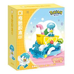 KEEPPLEY K20263 20263 POKÉMON PARTY CRUISE VỊT LÀM MÁT DƯỠNG ẨM bộ đồ chơi xếp lắp ráp ghép mô hình Movie & Game Phim Và Trò Chơi