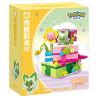 KEEPPLEY K20264 20264 POKÉMON PARTY CRUISE CAR NEW LEAF MEOW HỘP QUÀ TẶNG bộ đồ chơi xếp lắp ráp ghép mô hình Movie & Game Phim Và Trò Chơi