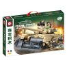 SEMBO 203194 99A MAIN BATTLE TANK STREET EDITION bộ đồ chơi xếp lắp ráp ghép mô hình Military Army Quân Sự Bộ Đội 1439 khối