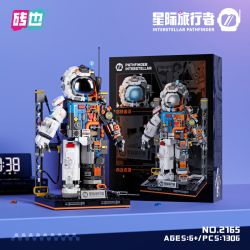 WEILE CREATION 2165 NGÔI SAO DU LỊCH bộ đồ chơi xếp lắp ráp ghép mô hình 1306 khối