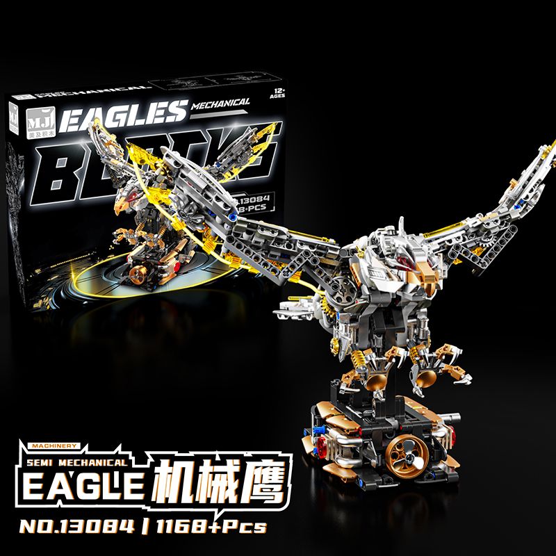 BEAUTY AND 13084 ĐẠI BÀNG CƠ HỌC bộ đồ chơi xếp lắp ráp ghép mô hình EAGLE 1168 khối