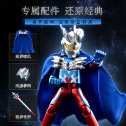 BLOKEES 73305 PHIÊN BẢN KỶ NIỆM ULTRAMAN NỔI TIẾNG ZERO 15 NĂM bộ đồ chơi xếp lắp ráp ghép mô hình Movie & Game Phim Và Trò Chơi