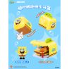 AREA-X AB0076 0076 SPONGEBOB BEACHBURG FOOD EXPRESS BLIND HỘP bộ đồ chơi xếp lắp ráp ghép mô hình Movie & Game BIKINI BOTTOM DELICACY Phim Và Trò Chơi