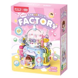 FEMIBOX S44091 44091 NƯỚC SỐT THỊT HỘI THẢO GASKET WORKSHOP bộ đồ chơi xếp lắp ráp ghép mô hình TWISTED EGG STEAM WORKSHOP 623 khối